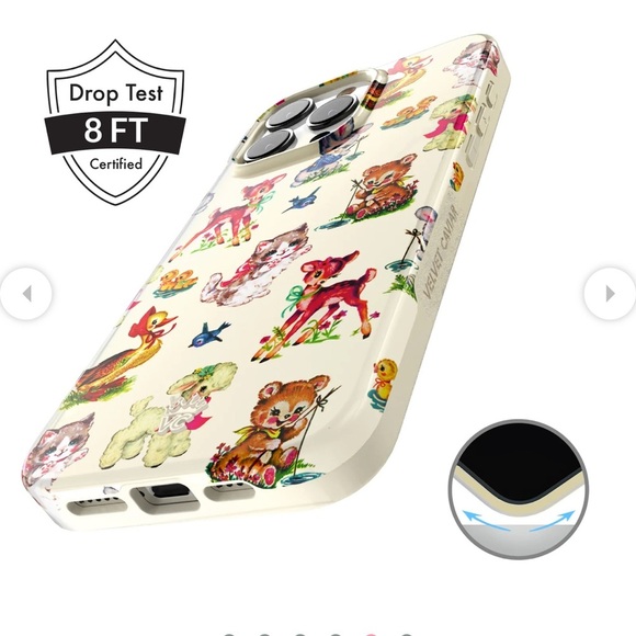 Velvet Caviar Baby Animals iPhone 14 ProMax case - Picture 6 of 10